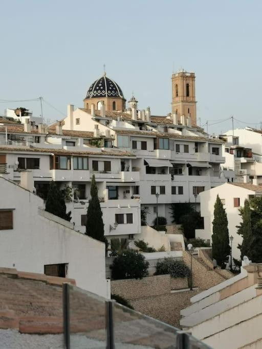 Atico-Duplex Con Vistas Al Mar Y Casco Antiguo En Altea Daire Dış mekan fotoğraf