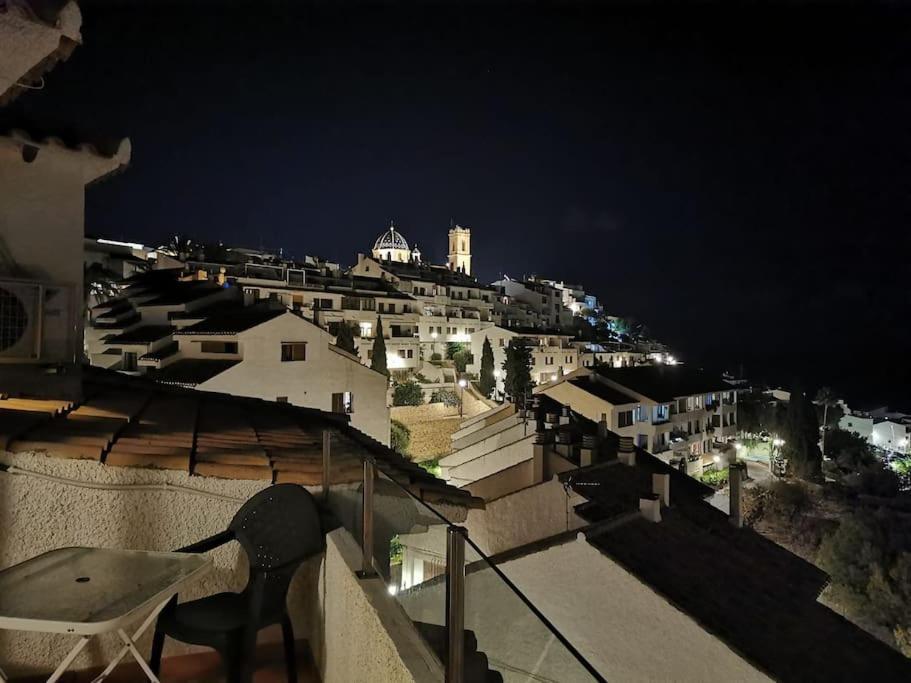Atico-Duplex Con Vistas Al Mar Y Casco Antiguo En Altea Daire Dış mekan fotoğraf