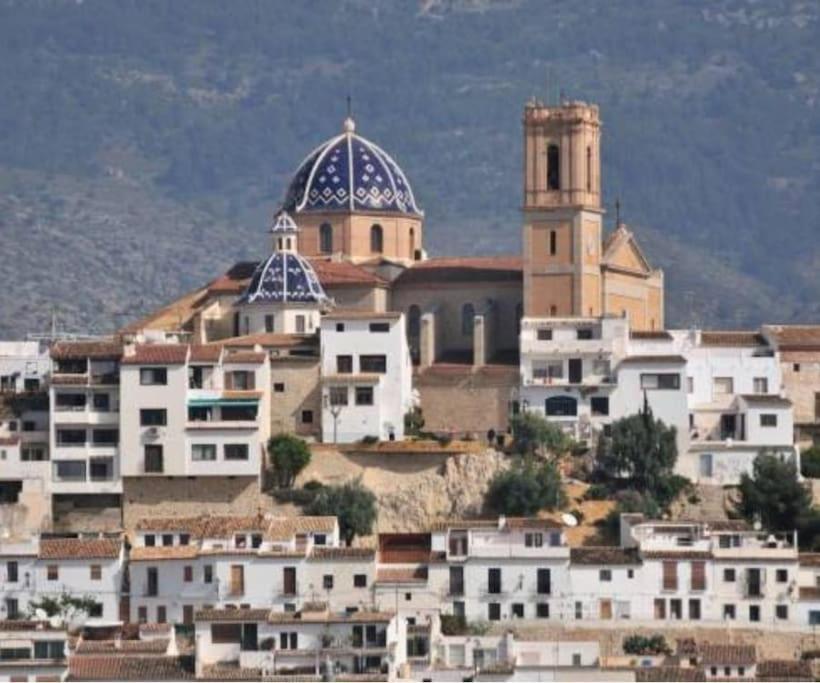 Atico-Duplex Con Vistas Al Mar Y Casco Antiguo En Altea Daire Dış mekan fotoğraf